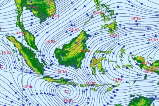 FOTO : Perkiraan Cuaca BMKG, sejumlah wilayah di Indonesia akan dilanda hujan pada bulan November atau November Rain. || Foto: Istimewa.